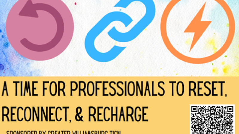 Time for Professionals to Reset, Reconnect, & Recharge