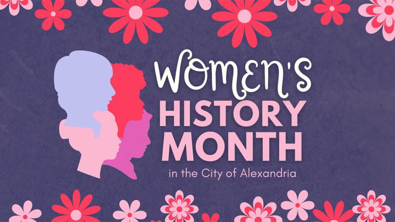 Women's History Month banner 