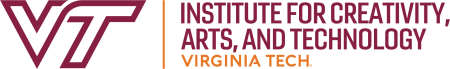 Institute for Creativity, Arts and Technology Virginia Tech logo