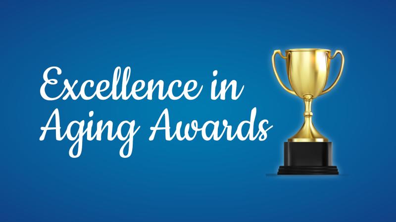 Excellence in Aging Awards graphic