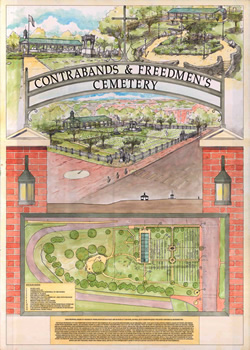 Design Competition, first place winner. Drawings submitted by C.J. Howard of Alexandria.