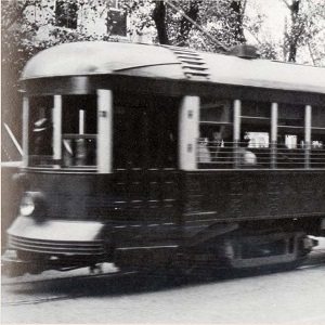 Electric street car