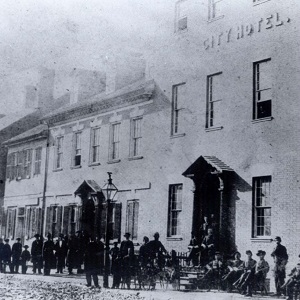 Gadsb'ys Tavern and City Hotel during the Civil War,Alexandria Library, Special Collections