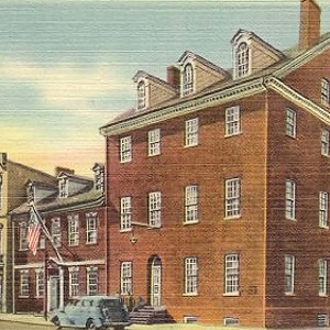Gadsby's Tavern, mid-20th century postcard