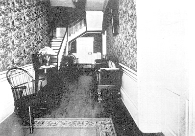 Lloyd House hallway, 1930s