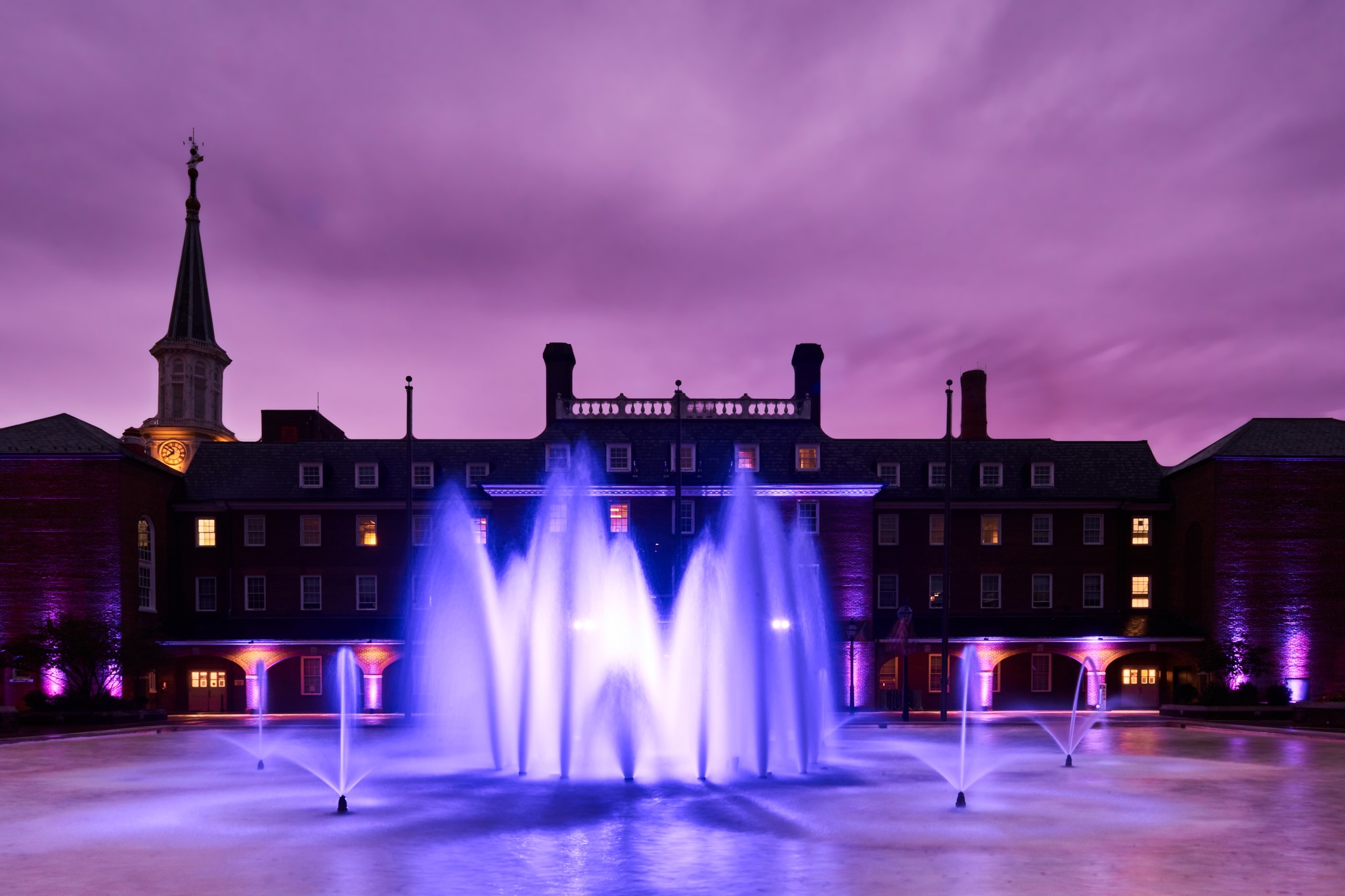 City Hall Purple International Overdose Awareness Day 2020