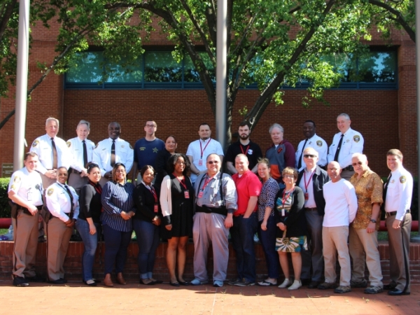 Sheriff's staff and community academy members