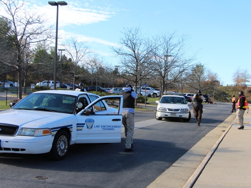 deputies training at criminal justice academy