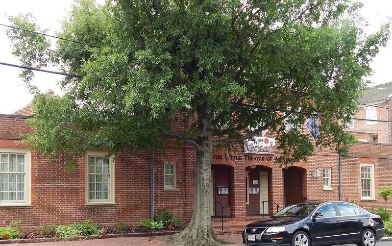 Little Theatre of Alexandria, on the site of the Friends Meeting House Hospital