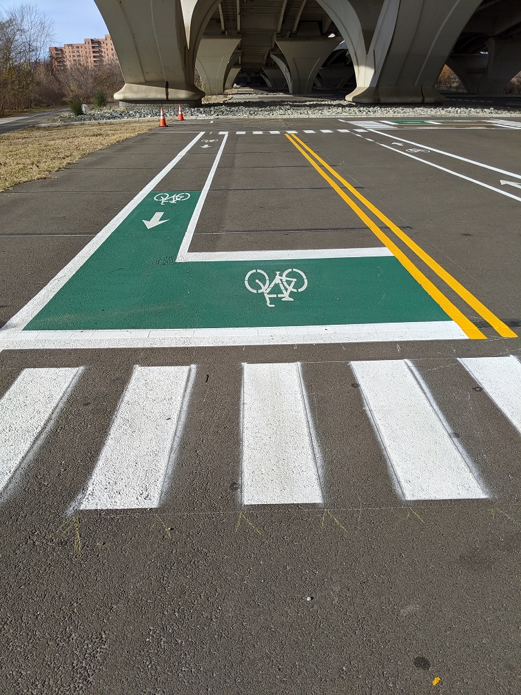 Photo of the traffic garden at Jones Point Park