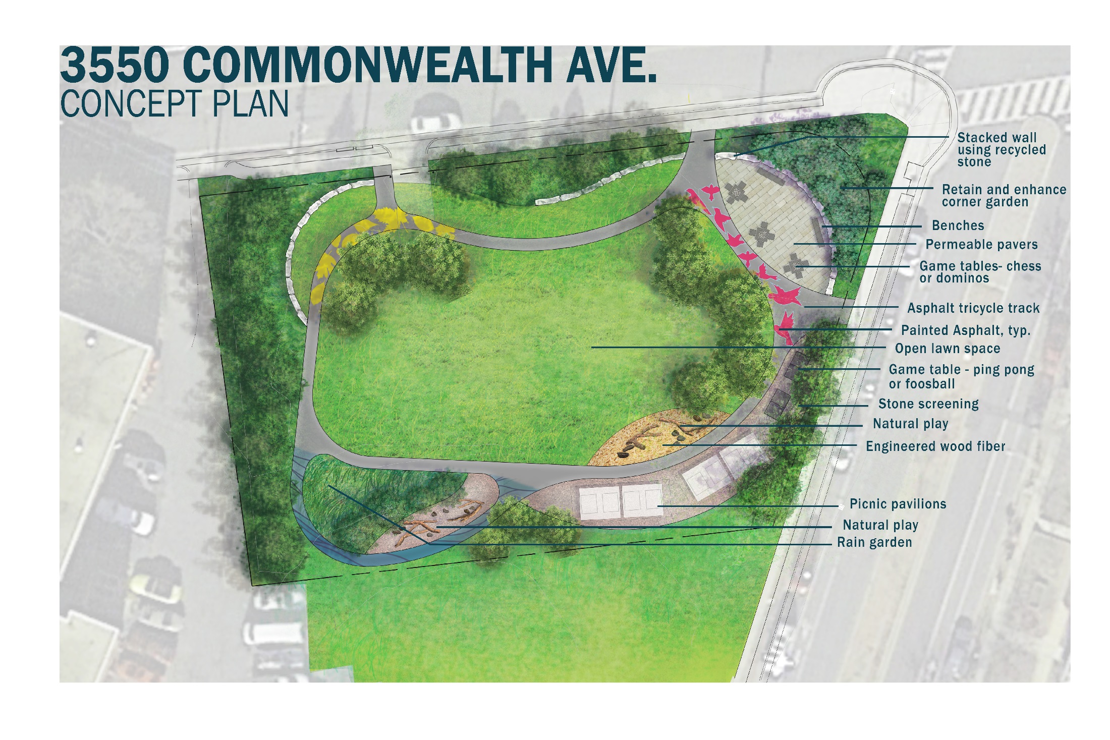 3550 Commonwealth Ave Approved Plan