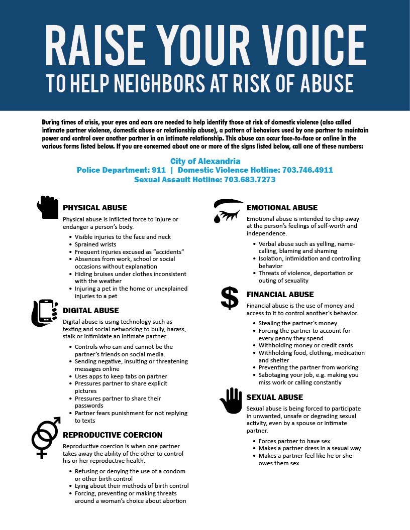 Raise Your Voice Flyer