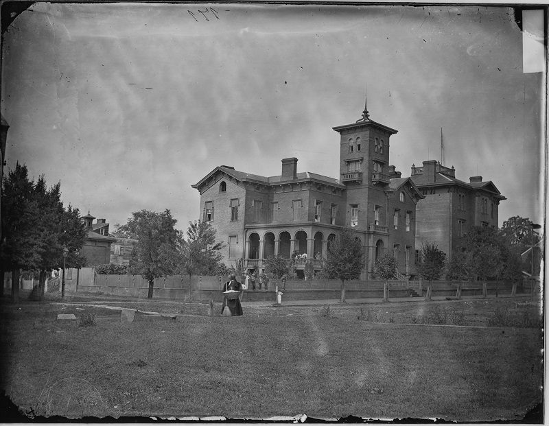 Tuscan Villa, by Matthew Brady. National Archives and Records Administration.