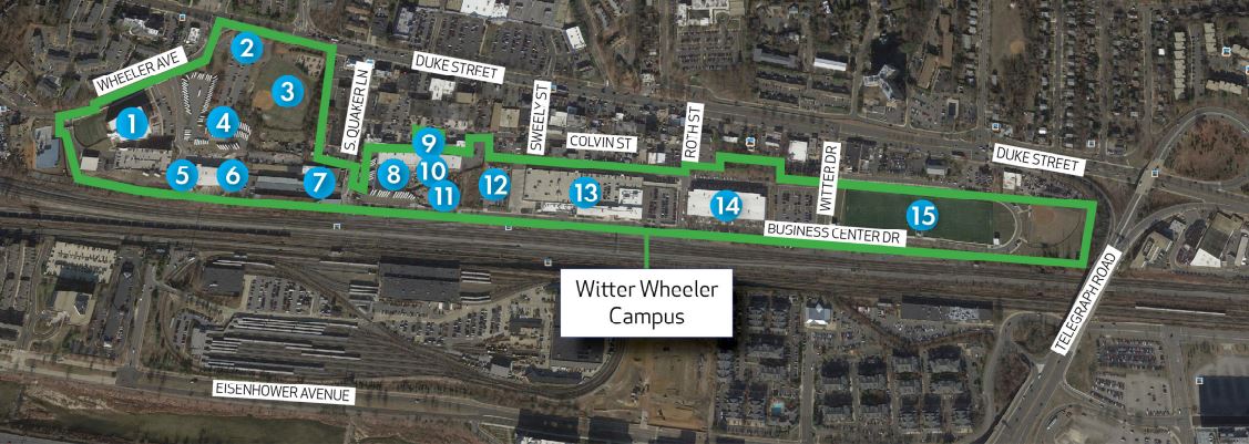 Witter Wheeler Campus Diagram