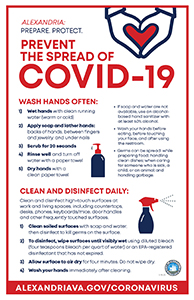 299 - Handwashing and Disinfecting Poster