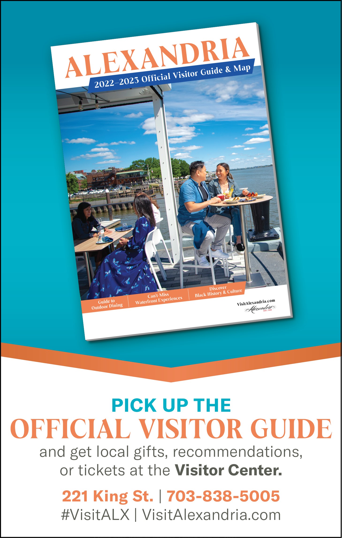 Visit Alexandria Visitor Guide Ad 