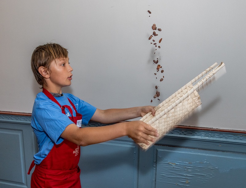 Young docent at Gadsby's Tavern Museum