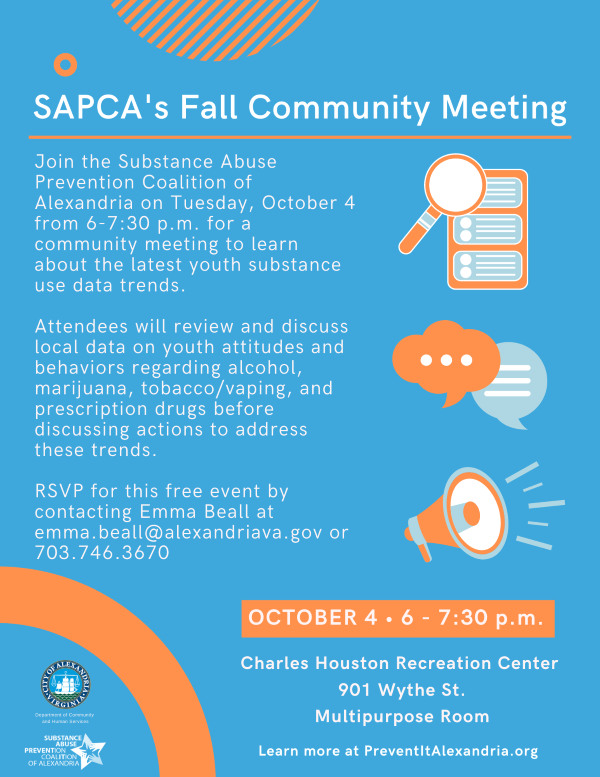SAPCA's October 4, 2022 community meeting will take place at Charles Houston Recreation Center.