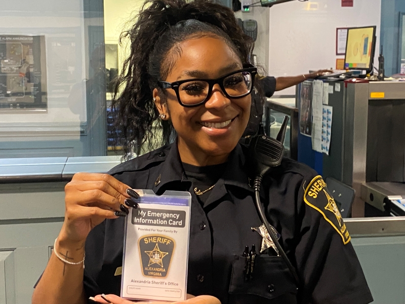 Sheriff’s Office Provides Free Child Identification Kits for Alexandria