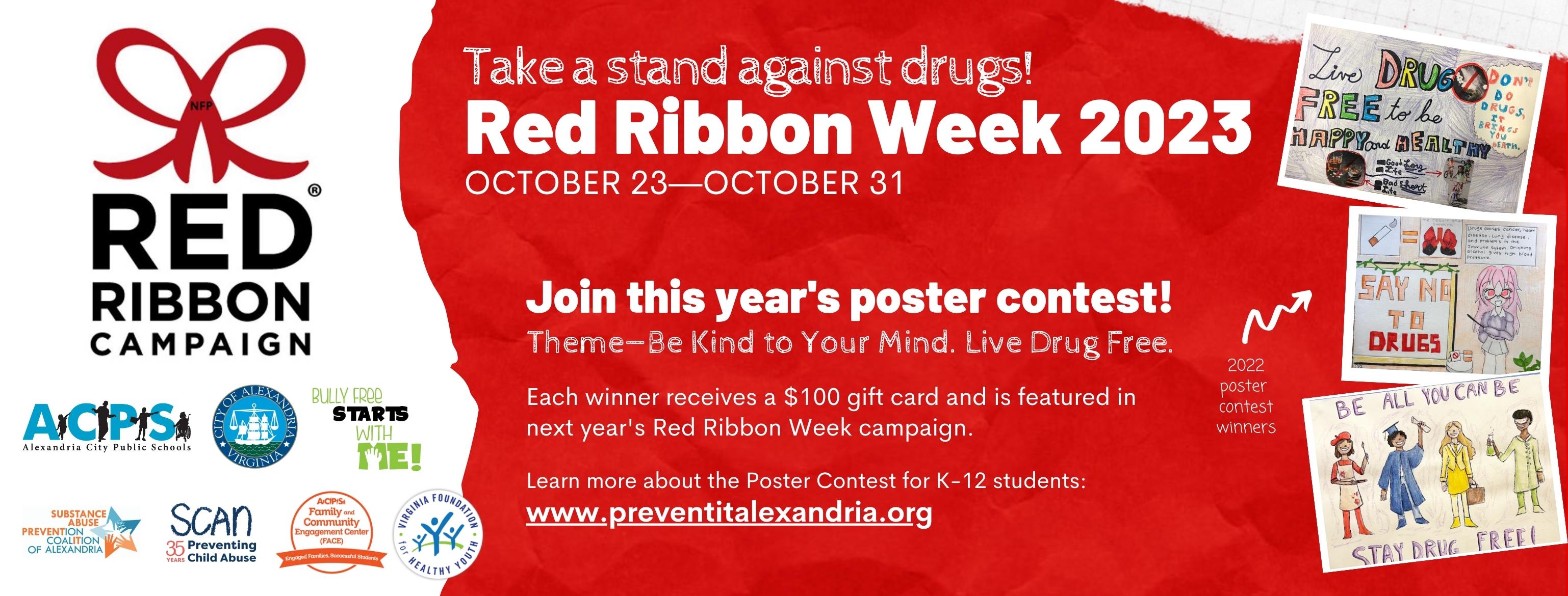 Enter the Red Ribbon Week poster contest