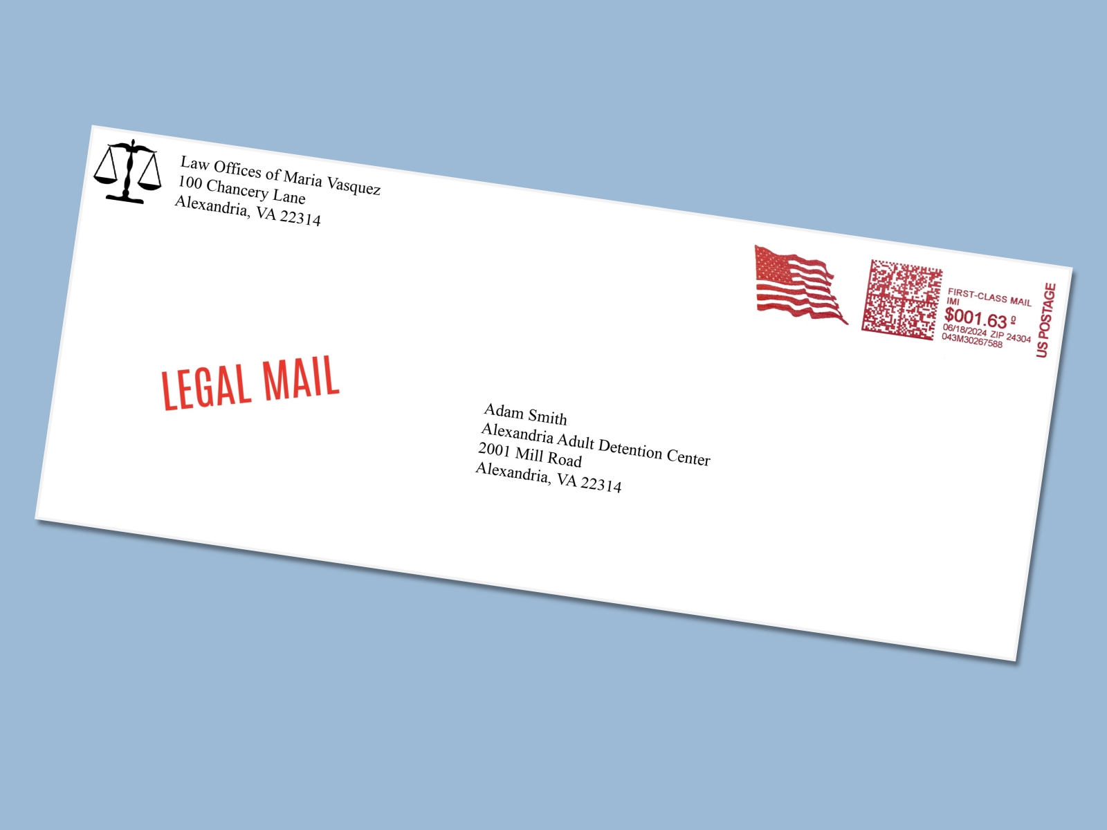 Legal Mail City Of Alexandria VA Legal Mail City Of Alexandria VA