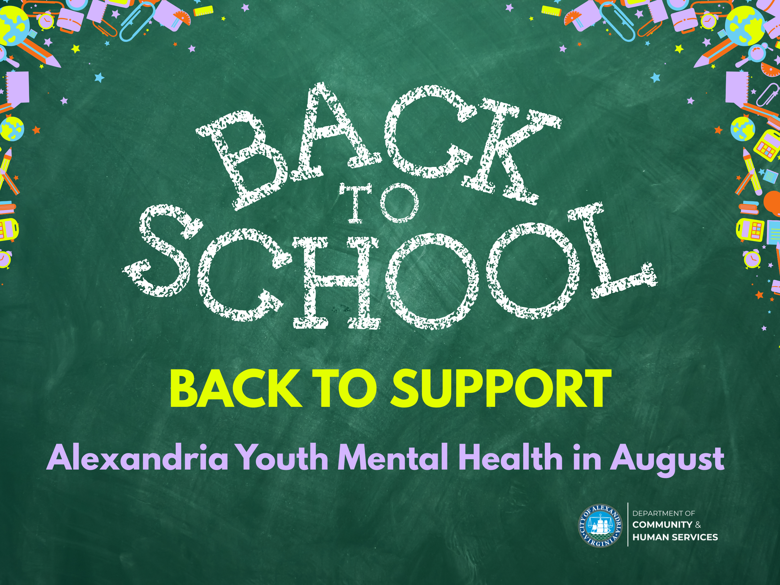Back to School, Back to Support: Alexandria Youth Mental Health in ...