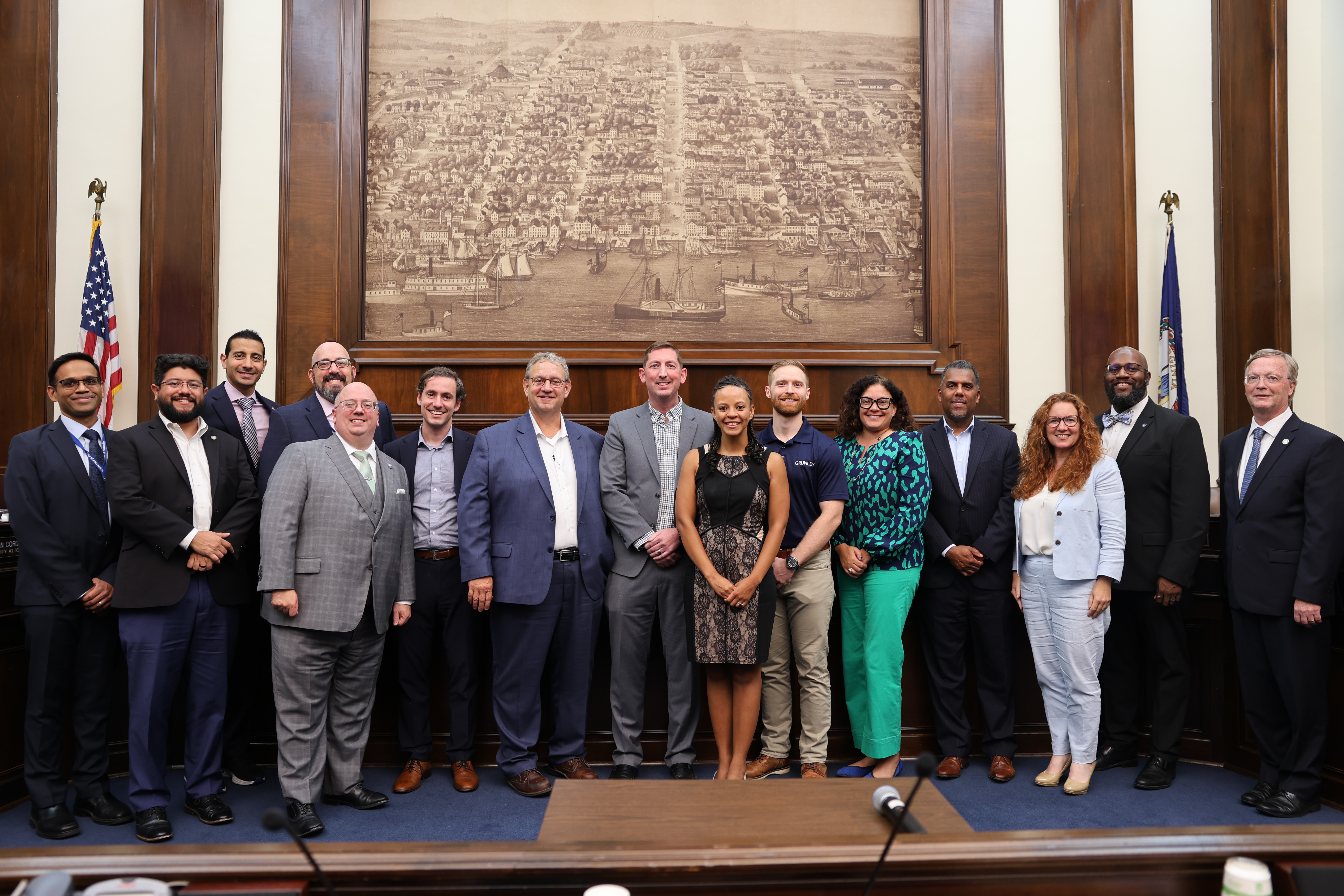 City Council announcing the new PLA