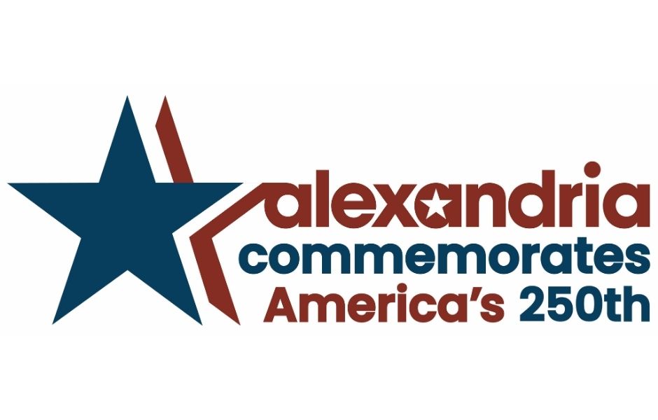 Logo: Alexandria Commemorates America's 250th