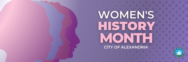 women's history month city of alexandria