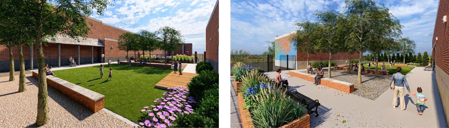 Lee Center Courtyard Web Banner