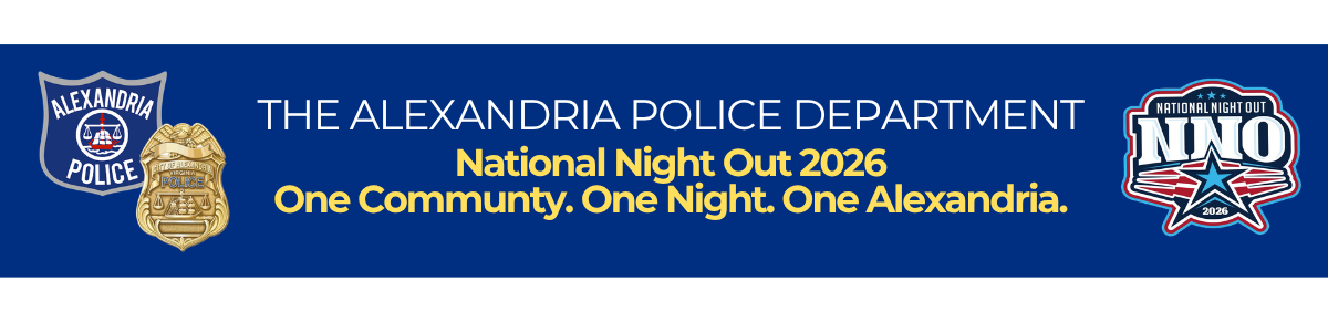 National Night Out 2026: One Community. One Night. One Alexandria.