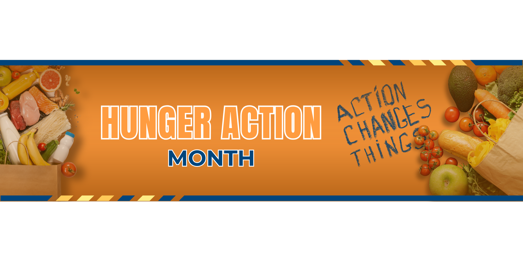 Hunger Action Month Banners