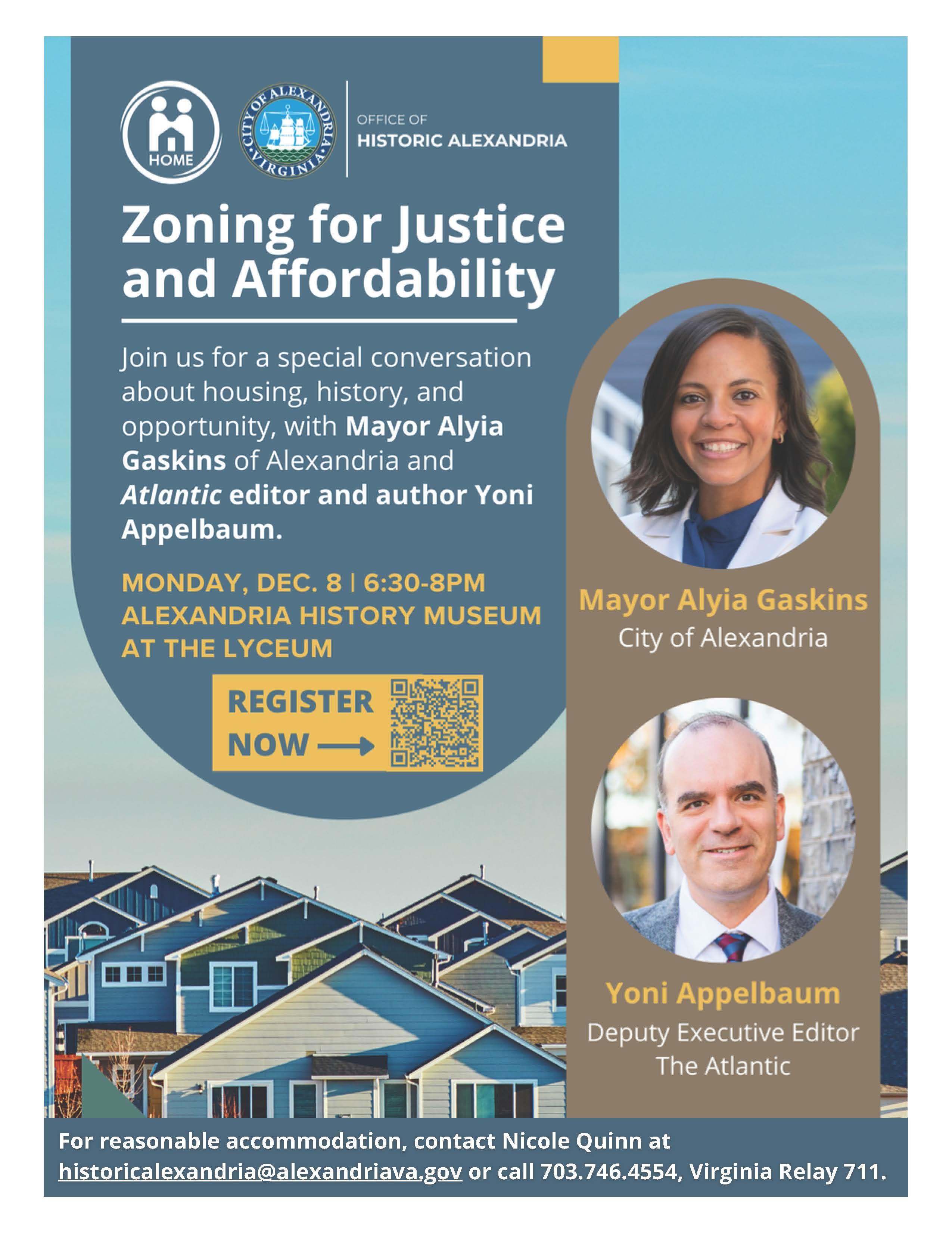 Zoning for Justice and Affordability event at The Lyceum