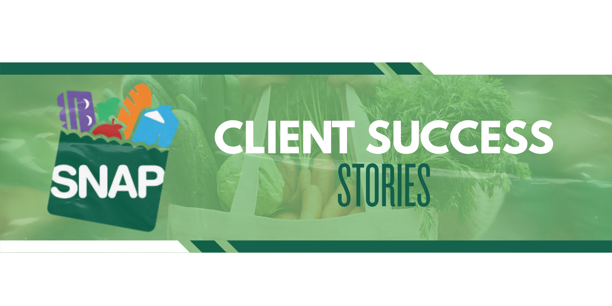 SNAP Client Success Story Banner