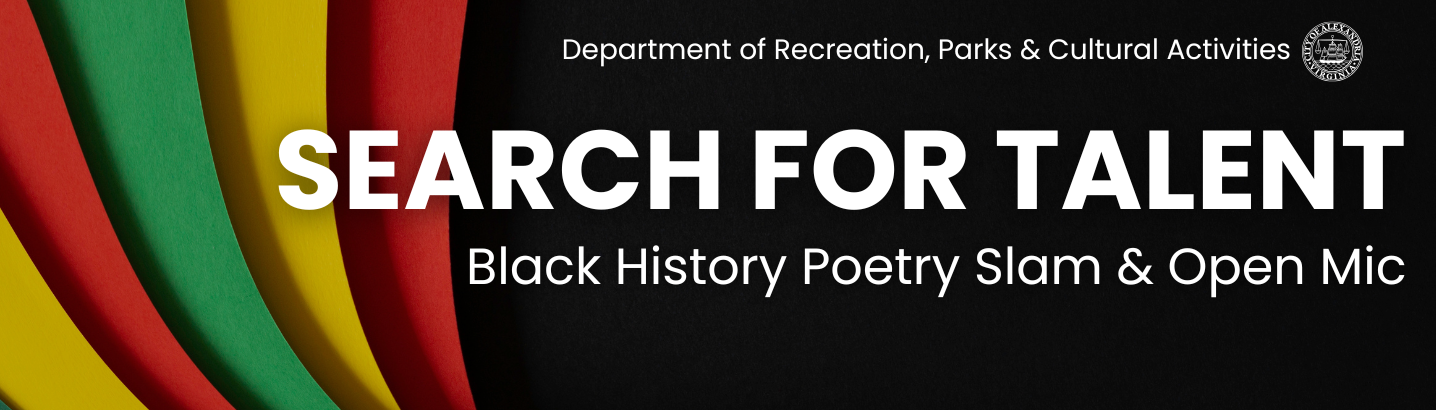 Search for talent - Black history poetry slam and open mic
