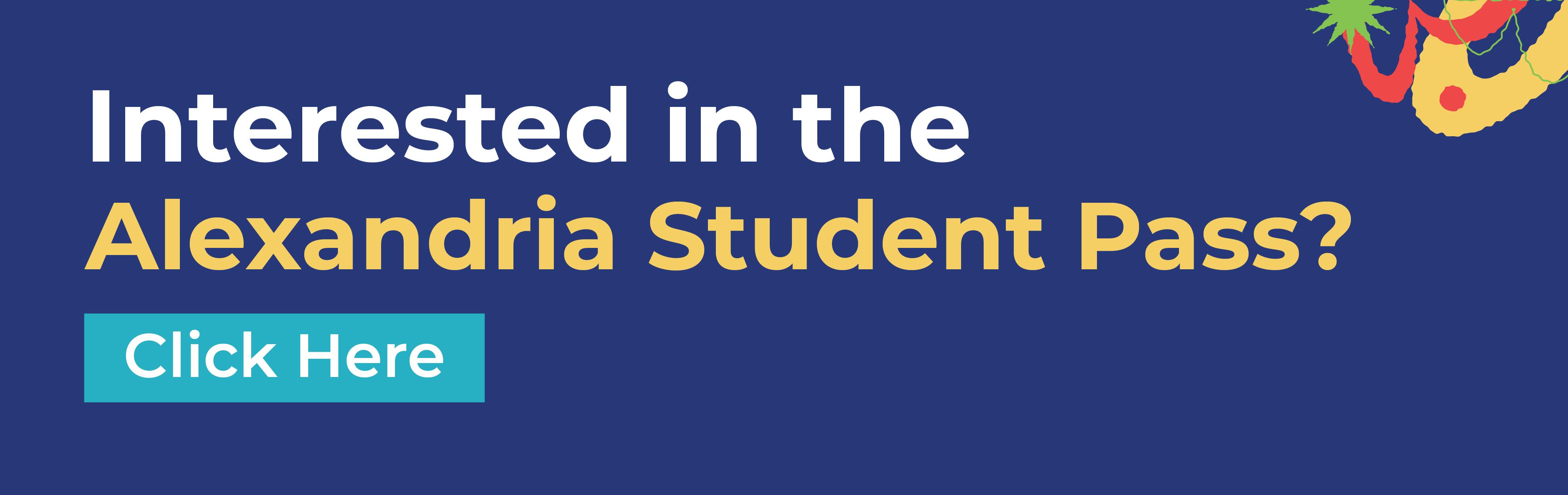 Parents interested in signing up their student for the Alexandria Student Pass can click here to complete the interest form.
