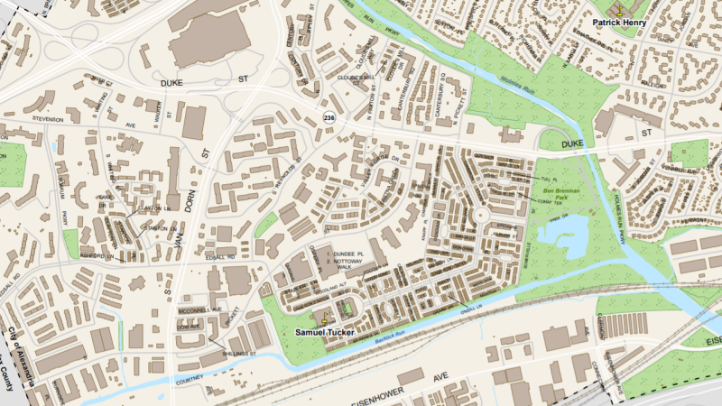 Thumbnail of GIS City of Alexandria base map