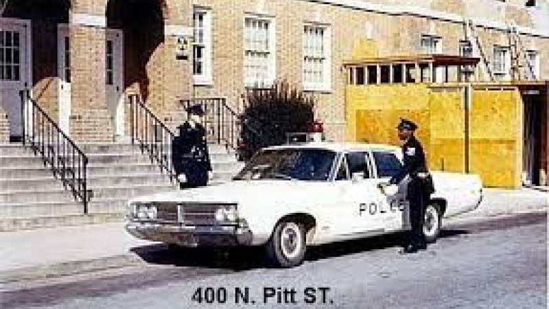 Alexandria Police at 400 N. Pitt Street, 1969