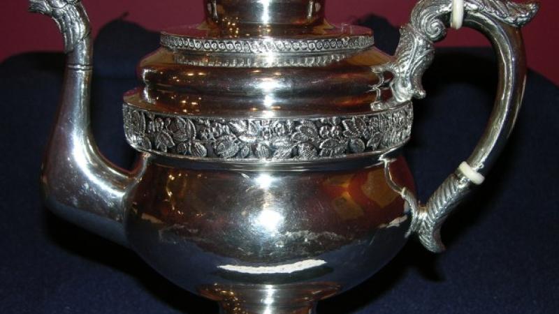 Charles A Burnett Teapot, ca. 1830