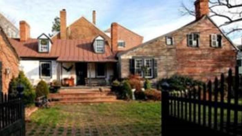 The Murray Dick Fawcett House, viewed from the garden