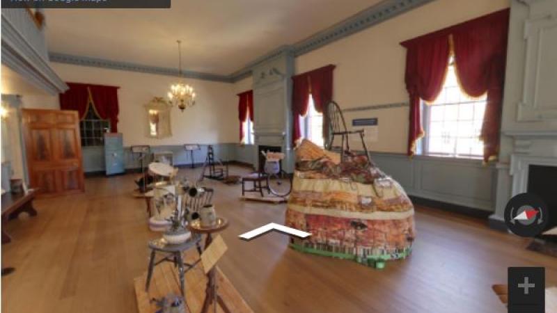 Virtual Tour of Gadsby's Tavern Museum: The ballroom (2017)