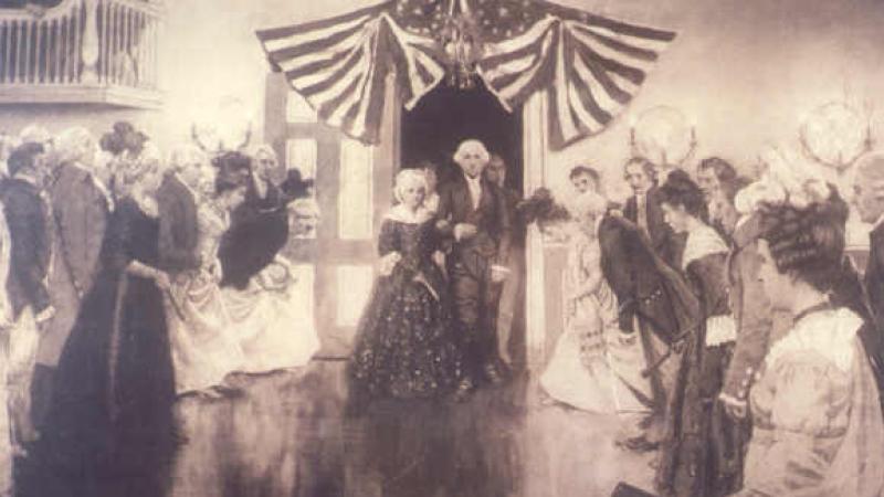 Birthnight Ball historic 20th century photograph