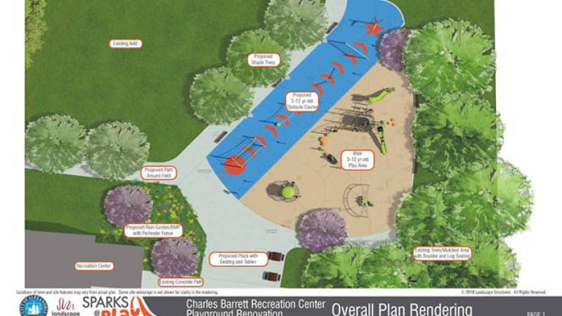 Charles Barrett Playground Plan