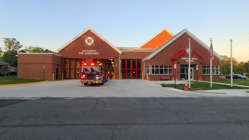 Fire Station 203 is located in the Beverly Hills area at 2801 Cameron Mills Rd.