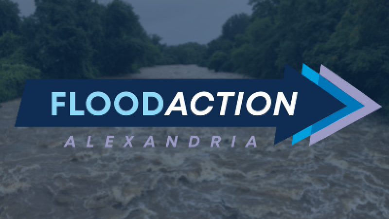 Flood Action Alexandria logo