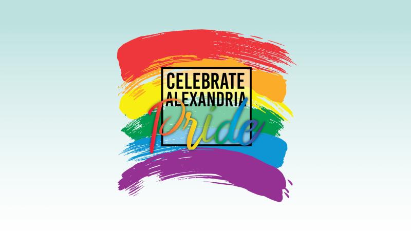 Celebrate Alexandria Pride Graphic