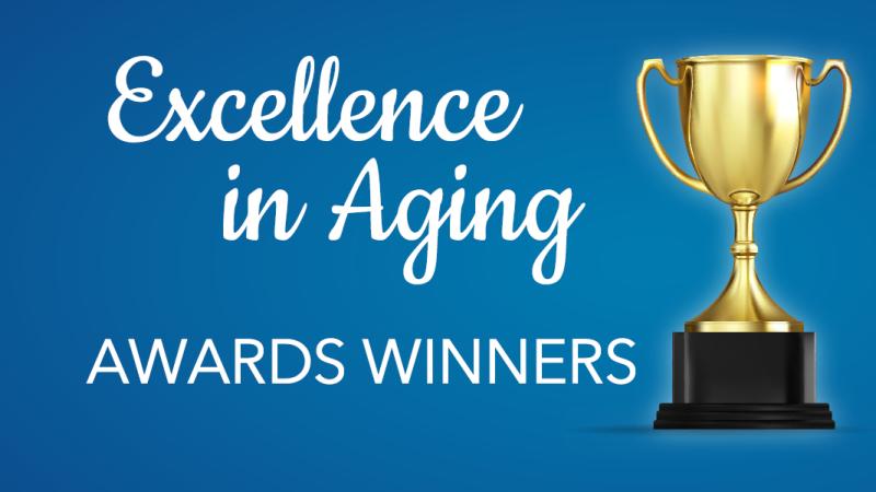 Excellence in Aging Awards Winners Graphic
