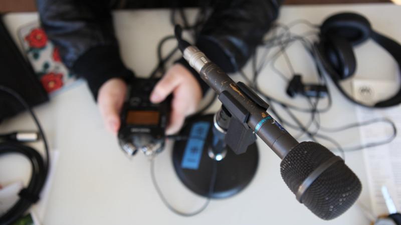 Microphone and other recording equipment
