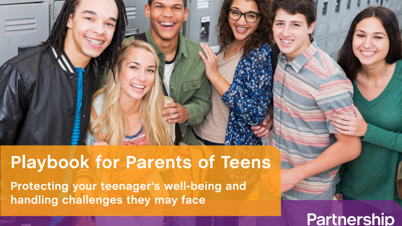 Playbook for Parents of Teens Cover