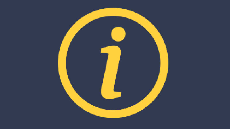 information icon